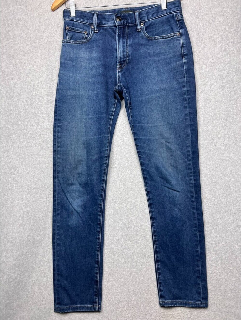 Uniqlo HEATTECH Slim Straight Jeans Mens 29x34 B(inseam 31)Stretch Thermal Pants